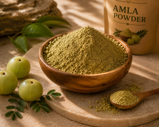 Zyka Beauty Premium Amla Powder – 100% Pure & Natural for Hair & Skin 🌿 (PACK OF 100 GRAM)