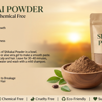 Zyka Beauty Premium Shikakai Powder – 100% Pure & Natural for Strong, Healthy Hair 🌿 (PACK OF 100 GRAM)