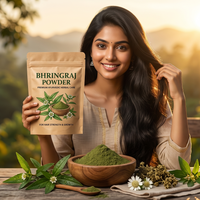 Zyka Beauty Premium Bhringraj Powder – 100% Pure & Natural for Strong, Healthy Hair (PACK OF 100 GRAM)